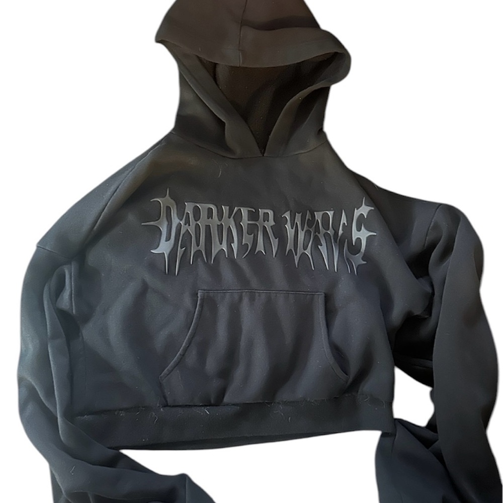 Darkerwavs black hoodie
